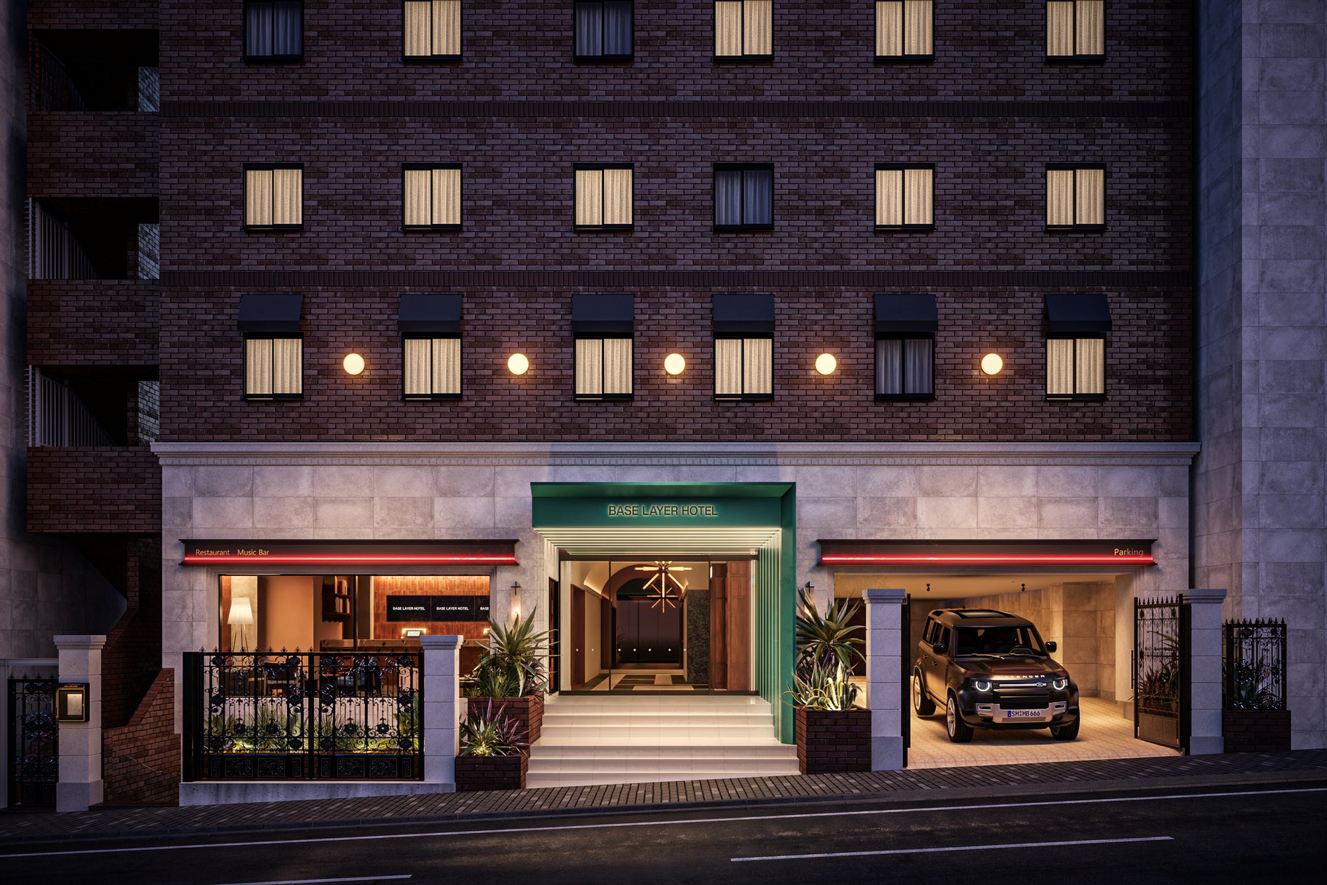 BASE LAYER HOTEL KOBE SANNOMIYA