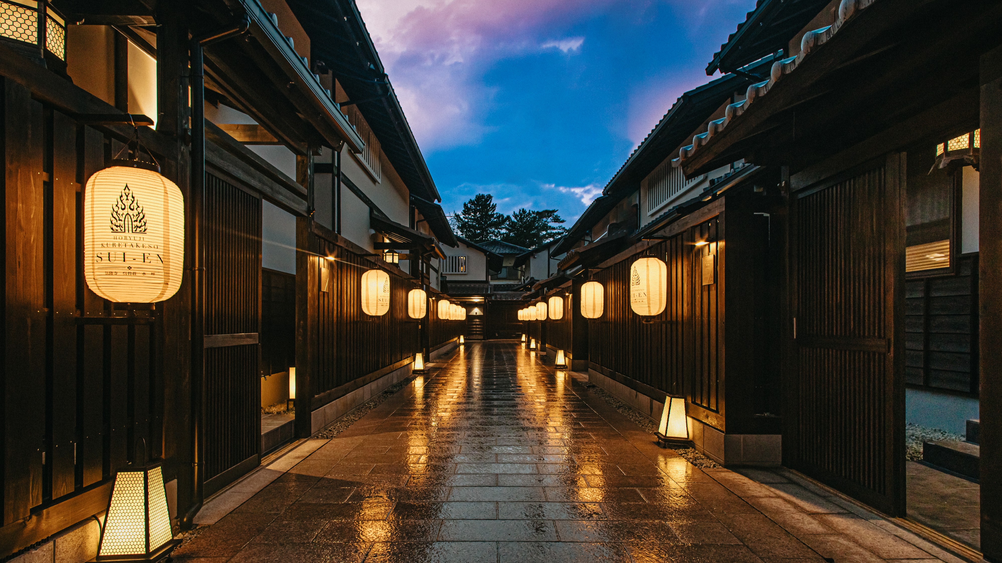 法隆寺 呉竹荘 水煙